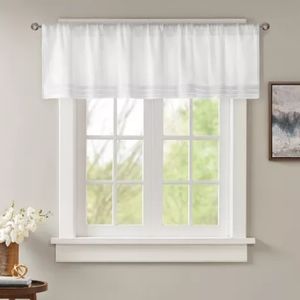 🆕️ Madison Park Viola Faux Silk Window Valance